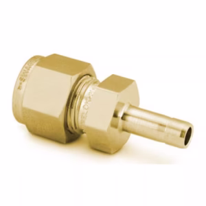 Raccord Swagelok en laiton, réducteur, diamètre extérieur du tube 1/8 po x adaptateur Swagelok 1/4 po