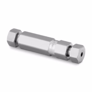 Raccord pour tube Swagelok en acier inoxydable, union à faible volume mort, diam. ext. tube 1/16 po